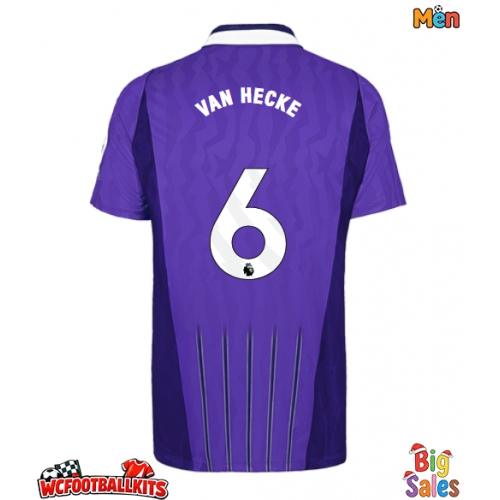 Tottenham Hotspur Jan Paul van Hecke #6 Replica Third Stadium Shirt 2026-27 Short Sleeve